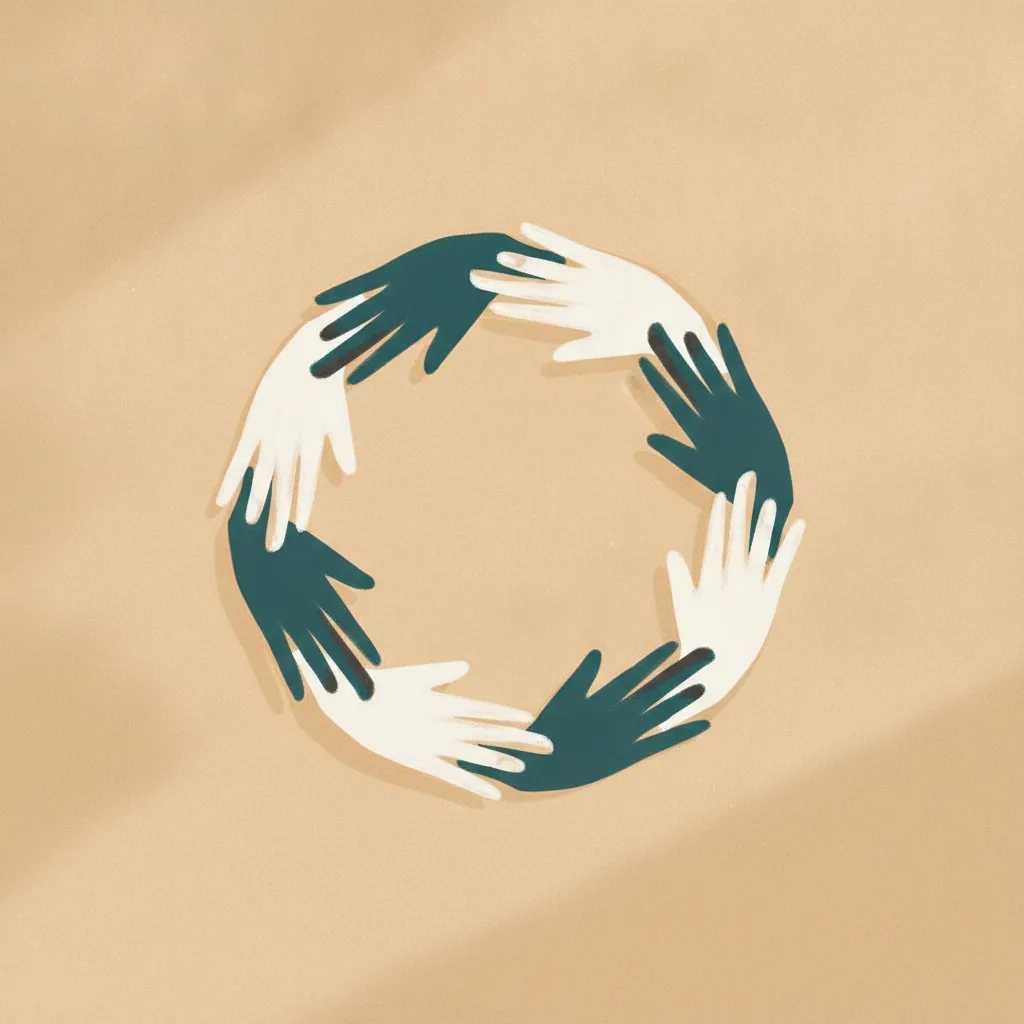 Ilustración del artículo: Voluntariado de empresa que funciona (y no es postureo)
